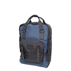 Plecak miejski Doughnut Macaroon Large Go Wild Series - black/navy. Niebieskie plecaki Doughnut, bez wzorów. Za 364.99 zł.