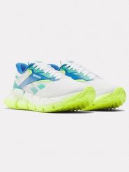 Reebok Buty "Floatzig 1" w kolorze biało-turkusowo-niebieskim do biegania rozmiar: 40. Białe obuwie sportowe damskie Reebok, z materiału, do biegania. Za 404.10 zł.