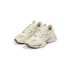 Sneakersy damskie Fila Recade. Brązowe obuwie sportowe damskie Fila, bez zapięcia. Za 385.70 zł.