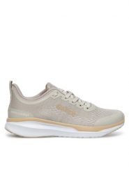 Go Soft Sneakersy WP-123 Beżowy. Brązowe obuwie sportowe damskie GO SOFT, z materiału, bez zapięcia. Za 179.99 zł.
