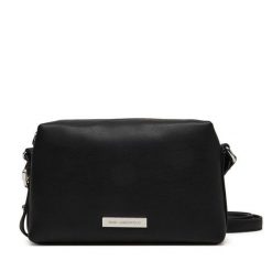 Torebka KARL LAGERFELD. Czarne torebki wieczorowe damskie KARL LAGERFELD, bez wzorów, bez dodatków. Za 649.99 zł.