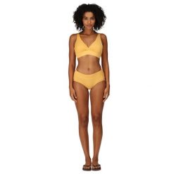 Damskie Teksturowane Figi Bikini Paloma. Żółte figi Regatta, bez wzorów, z elastanu. Za 31.99 zł.