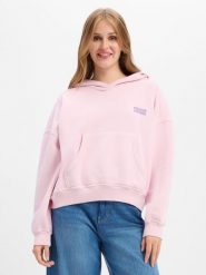 American vintage bluza z kapturem Kobiety Bawełna różowy, S. Czerwone bluzy damskie American Vintage, s, bez wzorów, z bawełny, z kapturem. Za 749.95 zł.
