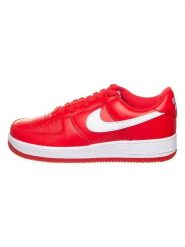 Nike Sportswear Skórzane sneakersy "Air Force 1 Low Retro" w kolorze czerwonym rozmiar: 37,5. Czerwone obuwie sportowe damskie Nike Sportswear, bez zapięcia. Za 259.13 zł.