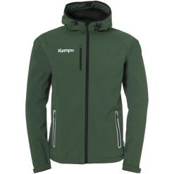 Kurtka softshell Kempa. Brązowe kurtki sportowe damskie Kempa, s, bez wzorów, z softshellu, bez kaptura. W wyprzedaży za 430.05 zł.
