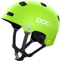 Kask rowerowy kids POCito Crane MIPS zielony roz.S. Czerwone akcesoria rowerowe POC. Za 315.99 zł.