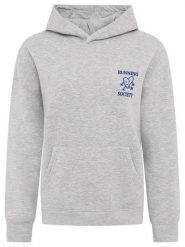 Zwillingsherz Bluza "Running" w kolorze szarym rozmiar: L/XL. Szare bluzy damskie Zwillingsherz, l, bez wzorów, z kapturem. Za 169.95 zł.