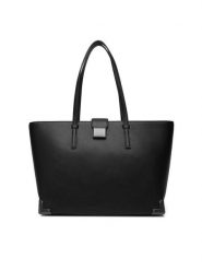 KARL LAGERFELD Torebka B1W30120 Czarny. Czarne shopper bag KARL LAGERFELD, bez wzorów, ze skóry, bez dodatków. Za 1,499.00 zł.