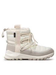 The North Face Śniegowce Lace Up Wp NF0A5LWD32F1 Kremowy. Białe śniegowce damskie The North Face, z materiału. Za 549.99 zł.