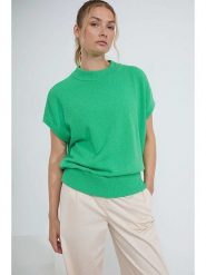 Josephine & Co Sweter "Dian" w kolorze zielonym rozmiar: S. Zielone swetry klasyczne damskie Josephine & Co, s, bez kołnierzyka. Za 158.47 zł.