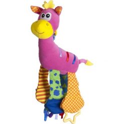 Różowa zebra z wibracją (BT-4144). Czerwone przytulanki i maskotki Sun Baby. Za 12.30 zł.