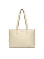 Lasocki Torebka CEO-LSK-M-023-07 Écru. Torebki klasyczne damskie Lasocki, z materiału, bez dodatków. Za 149.99 zł.