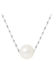 Pearline Złoty naszyjnik z perłą - dł. 42 cm rozmiar: onesize. Szare naszyjniki damskie Pearline, z perłą, złote. Za 380.34 zł.