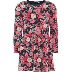 Sukienka "Vanya" w kolorze granatowo-różowym. Czerwone sukienki dziewczęce name it girls, z bawełny. W wyprzedaży za 35.95 zł.