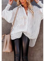 LA Angels Koszula w kolorze białym rozmiar: XL. Białe koszule damskie LA Angels, xl, bez wzorów, bez kołnierzyka, bez ramiączek. Za 165.99 zł.