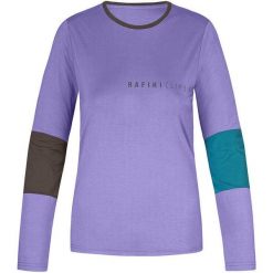 Damska koszulka z długim rękawem Rafiki Vipera. Brązowe bluzki damskie RAFIKI, bez wzorów, sportowe, bez kołnierzyka, bez ramiączek. Za 304.70 zł.