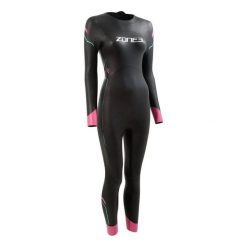 Damski strój triathlonowy Zone3 Agile. Czarne kombinezony damskie ZONE3, s, bez wzorów, z gumy, bez kołnierzyka, bez ramiączek. Za 1,159.00 zł.