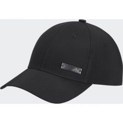 Czapka z daszkiem ADIDAS. Niebieskie czapki z daszkiem damskie Adidas, bez wzorów, z tkaniny. Za 79.99 zł.