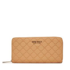 Portfel Nine West. Brązowe portfele damskie Nine West, bez wzorów. Za 79.99 zł.