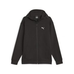 Puma Bluza Rad/Cal Fz Dk 67588901. Czarne bluzy damskie Puma, l, bez wzorów, z bawełny, bez kaptura. Za 199.99 zł.