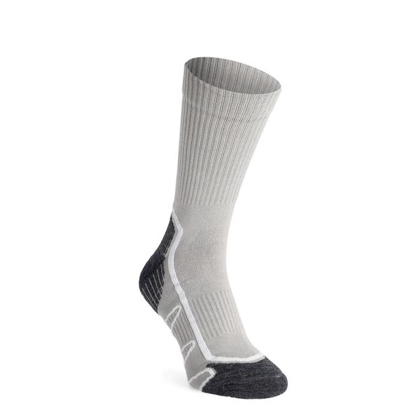 Skarpety turystyczne CMP Trekking Sock Poly Mid. Szare skarpetki damskie CMP, bez wzorów. Za 49.99 zł.