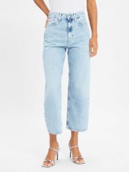 Calvin Klein Jeans Dżinsy o dopasowanym kroju Kobiety Bawełna niebieski, 30-30. Niebieskie jeansy damskie Calvin Klein Jeans. Za 429.95 zł.