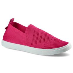 Różowe Tenisówki Damskie Big Star Sportowe Buty. Czerwone obuwie sportowe casual damskie Big Star, bez zapięcia. Za 109.00 zł.