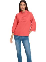 Heine Bluza w kolorze czerwonym rozmiar: 44. Czerwone bluzy damskie Heine, bez wzorów, bez kaptura. Za 88.95 zł.