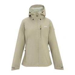 Wodoodporna Kurtka Damska Oklarna. Brązowe kurtki damskie Regatta, bez wzorów, bez kaptura. Za 399.99 zł.