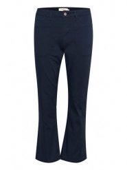 Cream Dżinsy - Regular fit - w kolorze granatowym rozmiar: W28. Niebieskie jeansy damskie Cream, z aplikacjami, z materiału. Za 119.68 zł.