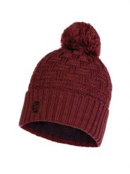 Buff Czapka "Airon" w kolorze bordowym rozmiar: onesize. Czerwone czapki damskie Buff, bez wzorów, z polaru. Za 78.10 zł.