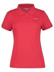 Icepeak Koszulka polo "Bayard" w kolorze czerwonym rozmiar: L. Czerwone bluzki damskie Icepeak, l, bez wzorów, bez kołnierzyka, bez ramiączek. Za 70.24 zł.