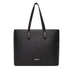 Torebka JENNY. Czarne torebki klasyczne damskie Jenny, bez dodatków. Za 129.99 zł.
