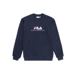Bluza Fila Valsera Logo. Niebieskie bluzy damskie Fila, uniwersalny, bez wzorów, z dresówki, bez kaptura. Za 254.50 zł.