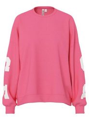 Pieces Bluza "Pcfany" w kolorze jasnoróżowym rozmiar: S. Różowe bluzy damskie Pieces, s, bez wzorów, bez kaptura. Za 91.99 zł.