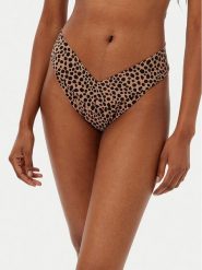 MICHAEL Michael Kors Dół od bikini MM54114 Beżowy. Brązowe bikini MICHAEL Michael Kors, bez wzorów, z syntetyku. Za 269.99 zł.