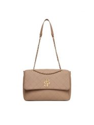 Badura Torebka C-ALEXIS-LA482-3031 Beżowy. Brązowe torebki klasyczne damskie Badura, z materiału, bez dodatków. Za 279.99 zł.