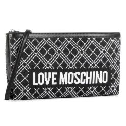 Torebka LOVE MOSCHINO. Czarne listonoszki damskie Love Moschino, bez wzorów, bez dodatków. Za 649.00 zł.