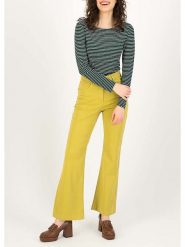 Blutsgeschwister Dżinsy - Comfort fit - w kolorze żółtym rozmiar: W31. Żółte jeansy damskie Blutsgeschwister, z podwyższonym stanem. Za 136.13 zł.