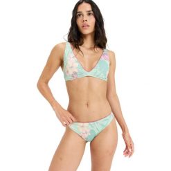 Majtki bikini typu cheeky dla Kobiety INTO THE SUN Zielony. Zielone bikini Roxy, bez wzorów, z elastanu. Za 113.60 zł.