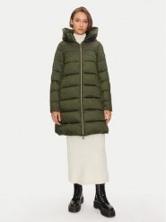 Save The Duck Płaszcz zimowy D40279W IRIS19 Zielony Regular Fit. Zielone płaszcze damskie Save the duck, na zimę, bez wzorów, z syntetyku, bez kaptura. Za 869.99 zł.