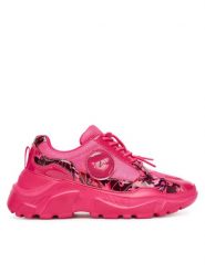 Versace Jeans Couture Sneakersy 79VA3SC7 ZSC80 U70 Różowy. Czerwone obuwie sportowe damskie Versace Jeans Couture, z jeansu, bez zapięcia. Za 649.99 zł.