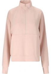 Bluza damska z zamkiem 1/2 Athlecia Jillnana. Brązowe bluzy damskie Athlecia, bez wzorów, z materiału, bez kaptura. Za 265.50 zł.