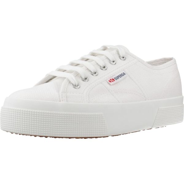 Buty 2740 Platform Rozmiar 38 - S21384W-901 Biały. Białe obuwie sportowe damskie Superga, bez zapięcia. W wyprzedaży za 325.00 zł.