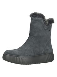 Ara Shoes Botki zimowe w kolorze antracytowym rozmiar: 38. Czarne botki damskie Ara Shoes, na zimę, z materiału, bez obcasa, na platformie, bez zapięcia. Za 241.33 zł.