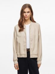 Vila Kurtka w kolorze beżowym rozmiar: 40. Brązowe kurtki damskie Vila, bez wzorów, bez kaptura. Za 122.09 zł.