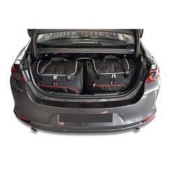 Torby Do Bagażnika Mazda 3 Limousine 2018+ 5Szt Kjust. Czarne torby podróżne KJUST, bez wzorów. Za 1,595.00 zł.