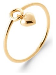 L'Atélier Précieux Pozłacany pierścionek rozmiar: 58. Żółte pierścionki damskie l'Atelier precieux, pozłacane. Za 141.85 zł.