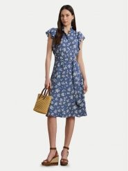 LAUREN RALPH LAUREN Sukienka koszulowa 200970726001 Niebieski Regular Fit. Niebieskie sukienki damskie Lauren Ralph Lauren, bez wzorów, z syntetyku, bez ramiączek. Za 1,079.00 zł.