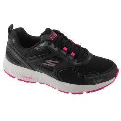 Buty sportowe Sneakersy damskie, Go Run Consistent. Czarne obuwie sportowe damskie Skechers, bez zapięcia, trekkingowe. Za 269.99 zł.